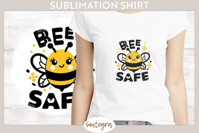 Bee Safe v5 T-shirt Sublimation Sublimation Sintegra 