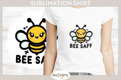 Bee Safe v6 T-shirt Sublimation Sublimation Sintegra 