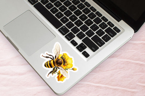 Bee Sticker Design Sublimation Regulrcrative 