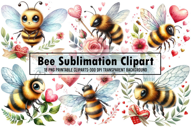 Bee Sublimation Clipart Sublimation designartist 