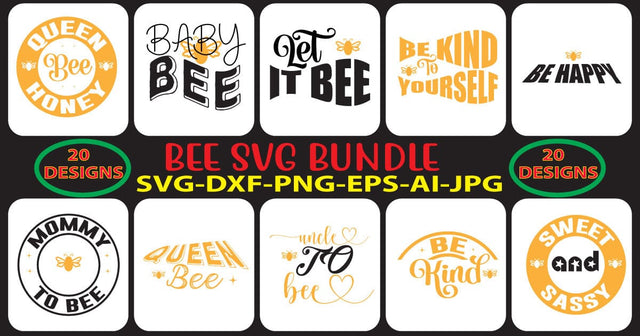 BEE-SVG-BUNDLE SVG Syaman 