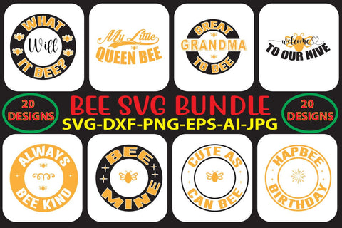BEE-SVG-BUNDLE SVG Syaman 