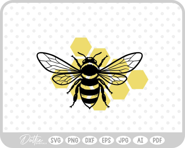 Bee SVG DottieDigitals 