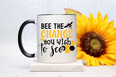 Bee the change you wish to see Svg design SVG Regulrcrative 