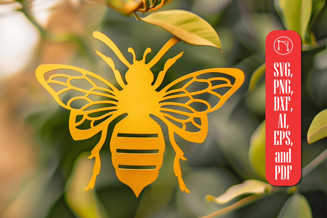 Bee Wall Decors Laser Cut SVG SVG MD JOYNAL ABDIN 