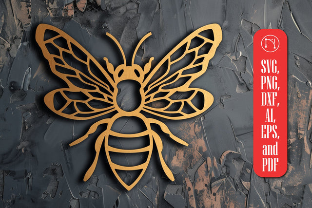 Bee Wall Decors Laser Cut SVG SVG MD JOYNAL ABDIN 