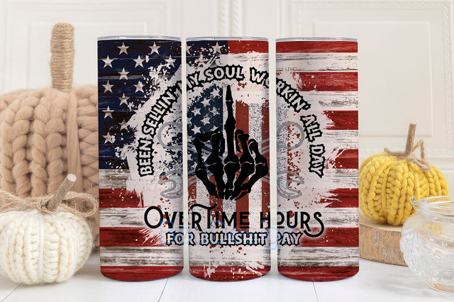 Been Selling My Soul Workin All Day Tumbler Digital Design, Rich Men North Of Richmond Skinny Tumbler 20oz Design, Country Music Tumbler Sublimation BouDesign 