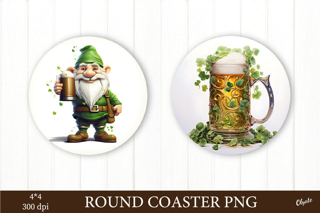 Beer, Gnome, St Patricks Day PNG Sublimation. St Patricks Day PNG Sublimation Olga Terlyanskaya 