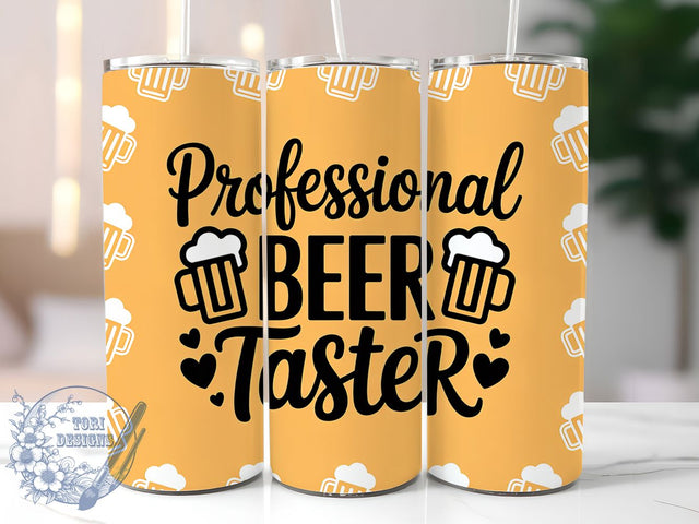 Beer Taster Dad 20oz Tumbler, Beer Taster Gift, 20oz Tumbler Wrap, Sublimation Design PNG, Dad Beer Mug Wrap, Fathers Day Sublimation, Beer Lover Tumbler Sublimation ToriDesigns 