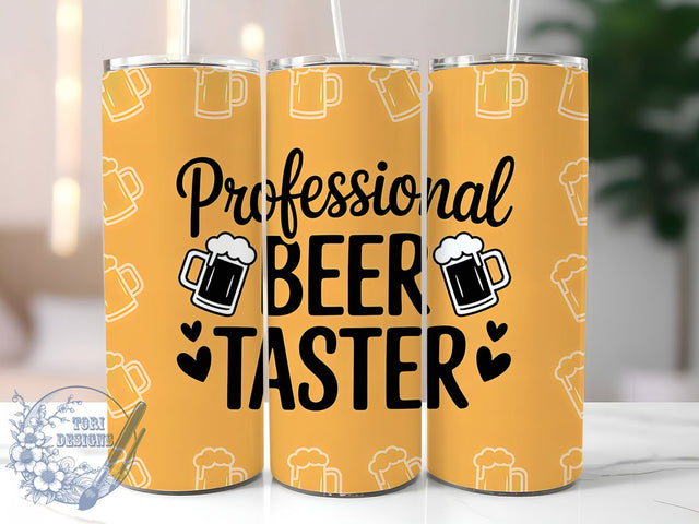 Beer Taster Dad 20oz Tumbler, Beer Taster Gift, 20oz Tumbler Wrap, Sublimation Design PNG, Dad Beer Mug Wrap, Fathers Day Sublimation, Beer Lover Tumbler Sublimation ToriDesigns 