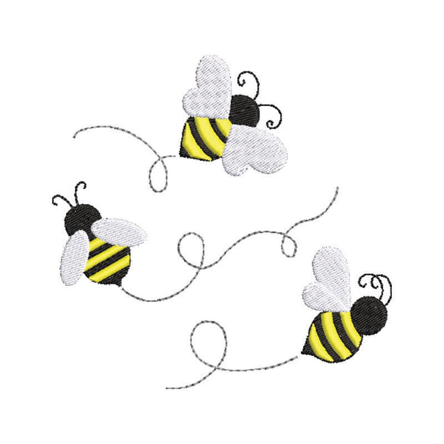Bees Embroidery Design Embroidery/Applique DESIGNS Creatively Embroidery 