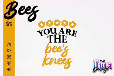 Bees SVG Design | Bees Quotes SVG Design | Honey SVG v.2 SVG The T Store Design 