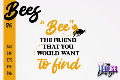 Bees SVG Design | Bees Quotes SVG Design | Honey SVG v.2 SVG The T Store Design 