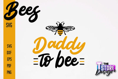 Bees SVG Design | Bees Quotes SVG Design | Honey SVG v.2 SVG The T Store Design 