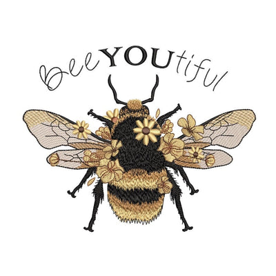 Beetoutiful Machine Embroidery Design, 3 sizes, Instant Download Embroidery/Applique DESIGNS Nino Nadaraia 