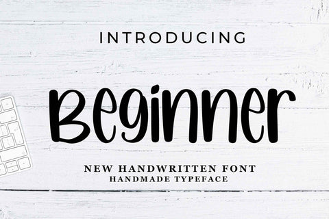 Beginner Font LetterdayStudio 