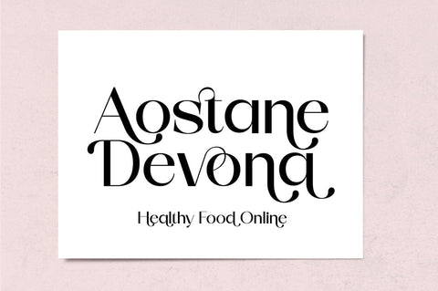 Begota Display Font gatype 