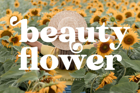 Begsta Pearl - Vintage Retro Serif Font Letterena Studios 