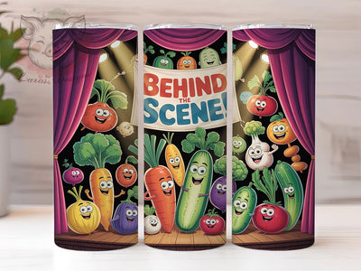Behind The Scene 20oz Tumbler, Behind The Scene, Tumbler Wrap, Sublimation Design, 20oz Tumbler, Kitchen Humor, Cooking Fun Sublimation Lara' s Designs 
