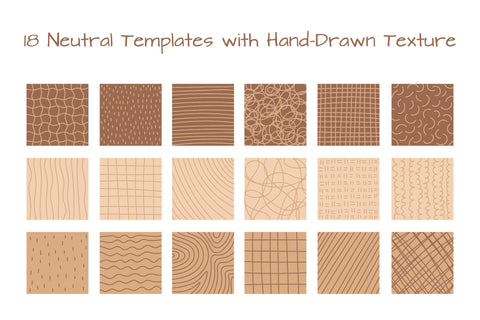 Beige And Brown Square Backgrounds Digital Pattern Rin Green 