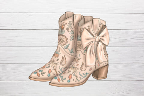 Beige Coastal Cowgirl PNG SVG Angelina750 