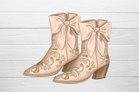 Beige Coastal Cowgirl PNG SVG Angelina750 