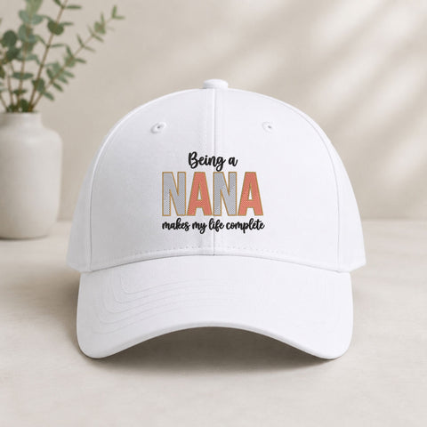 Being a Nana Makes My Life Complete Machine Embroidery Design – Nana Embroidery File, Grandma Gift Design Embroidery/Applique DESIGNS PatternFeed8 