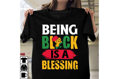 Being Black Is A Blesseing Sublimation , Juneteenth T-shirt Design, Juneteenth SVG Cut File, JuneTeenth Sublimation Quotes Sublimation Insomnia Std 