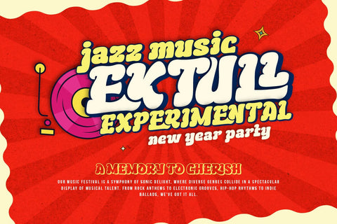 Bekuri - Display Font Font twinletter 