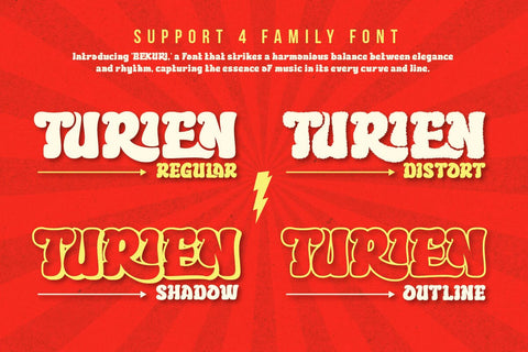 Bekuri - Display Font Font twinletter 
