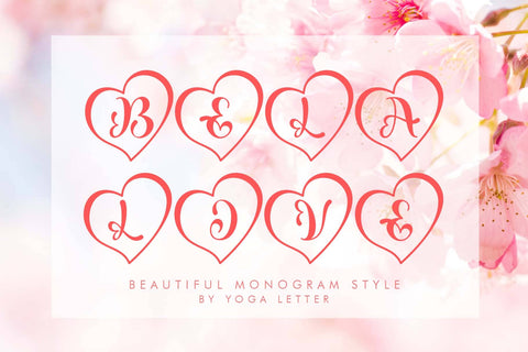 Bela Love Font Prasetya Letter 