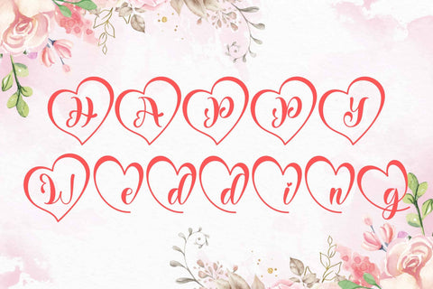 Bela Love Font Prasetya Letter 