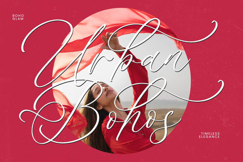 Beladin Skintics - Modern Calligraphy Script Font Letterena Studios 