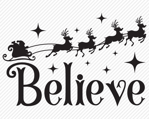Believe Bundle | Christmas SVG SVG Texas Southern Cuts 