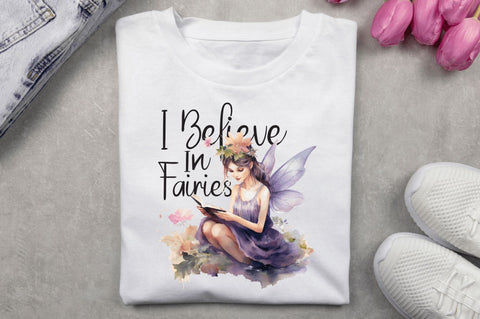 believe in fairies Sublimation Design Sublimation Regulrcrative 
