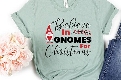 Believe In Gnomes For Christmas SVG Angelina750 