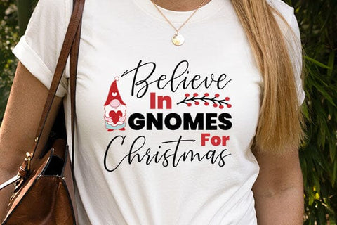 Believe In Gnomes For Christmas SVG Angelina750 
