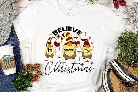 Believe In Gnomes For Christmas SVG Angelina750 