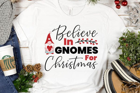 Believe In Gnomes For Christmas SVG Angelina750 