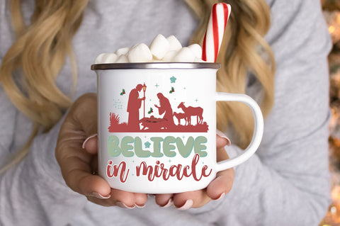 Believe in miracle png design Sublimation Regulrcrative 