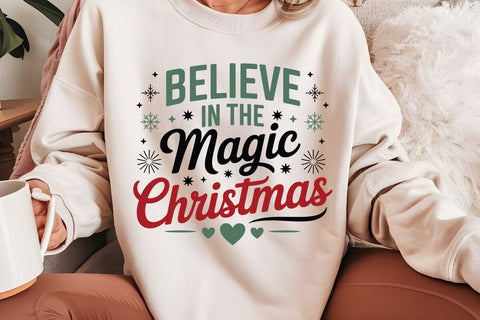 Believe In The Magic Christmas SVG Angelina750 