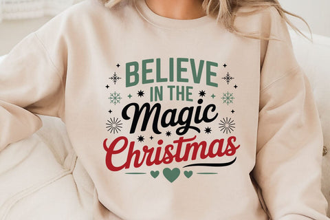 Believe In The Magic Christmas SVG Angelina750 
