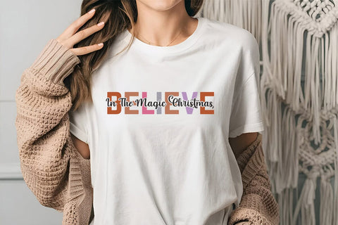 Believe In The Magic Christmas SVG Angelina750 