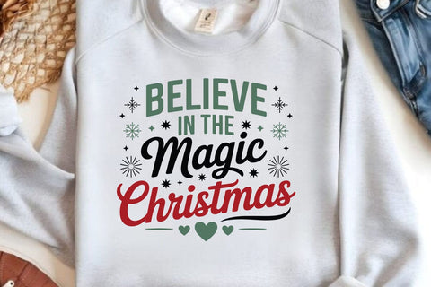 Believe In The Magic Christmas SVG Angelina750 