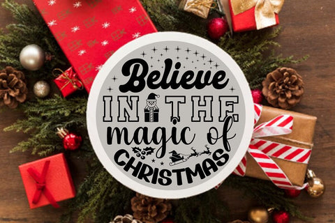 Believe in the magic of Christmas SVG Angelina750 