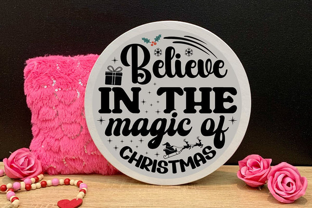 Believe in the magic of christmas SVG Angelina750 