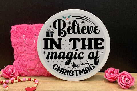 Believe in the magic of christmas SVG Angelina750 