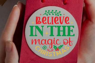 Believe in the magic of christmas SVG Angelina750 