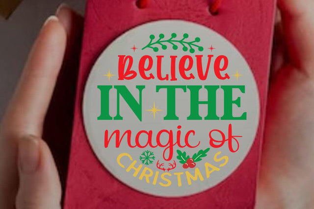 Believe in the magic of christmas SVG Angelina750 