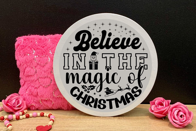 Believe in the magic of Christmas SVG Angelina750 